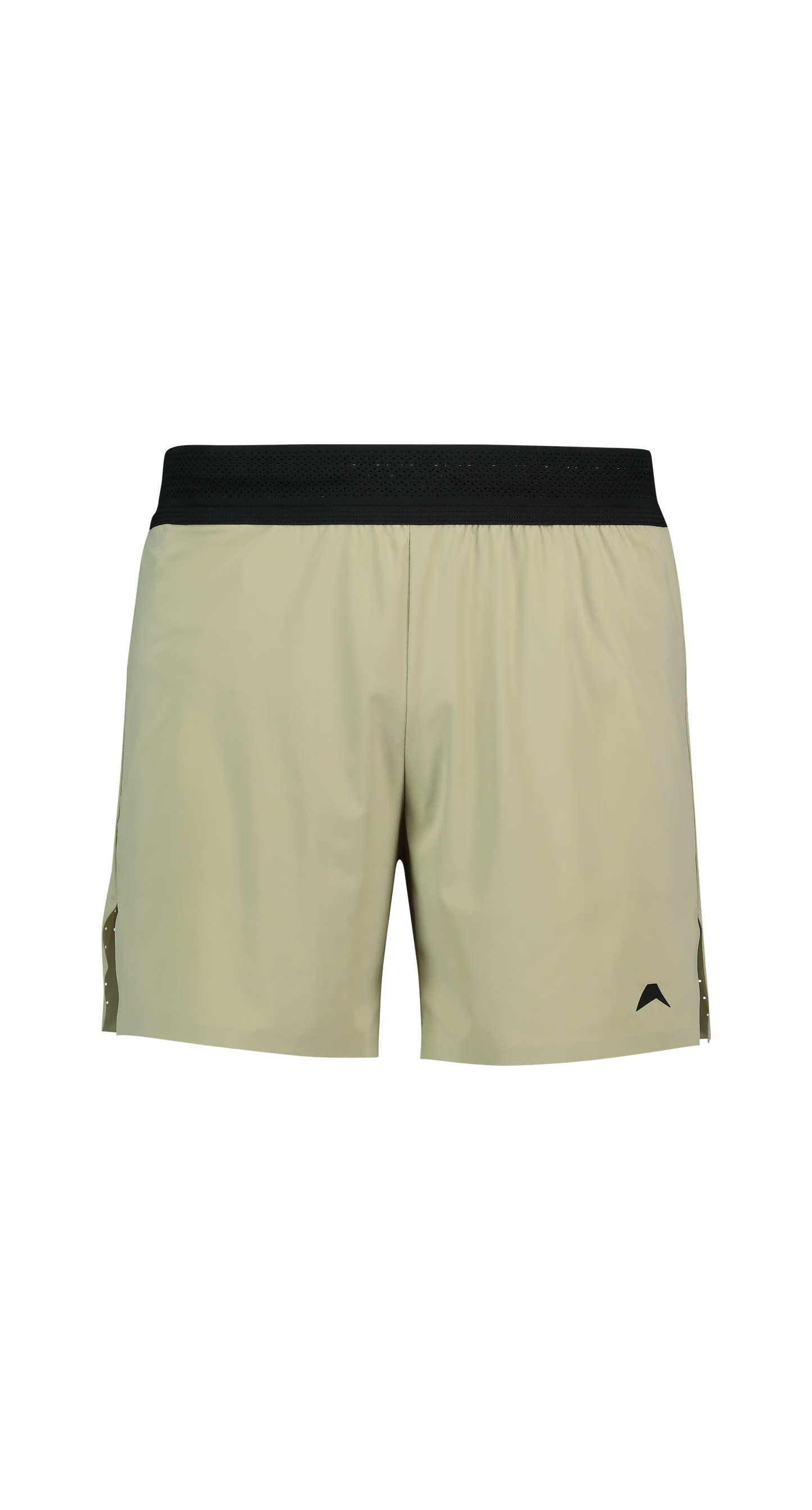Vent Track Shorts Beige